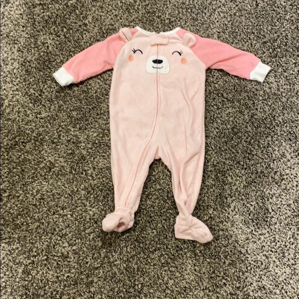 Carter’s Fleece Zip-up Pajamas